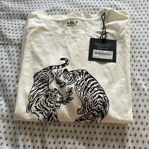 Able tiger tee NWT!